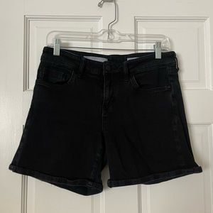 Pilcro Stet Black Denim Shorts